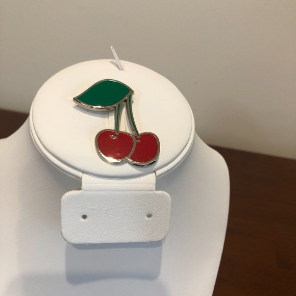 Cute Cherry Pin Brooch Pre-Owned. - Picture 13 of 13